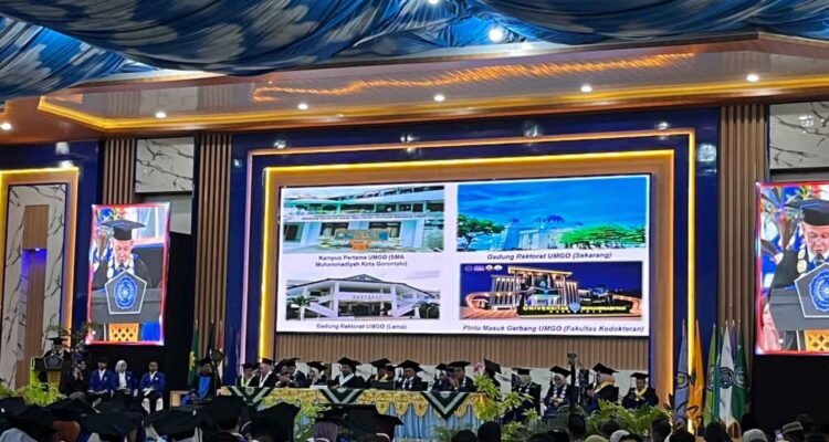 UMGO kembali meluluskan 337 wisudawan pada pelaksanaan Wisuda XXIII, Senin (14/07/2026). (Foto: Tabayyun.co.id)